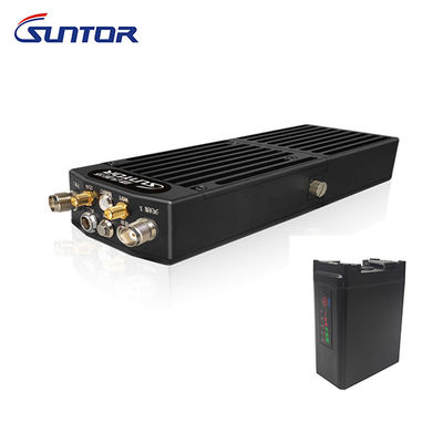 CC senza fili 9~13V del video UAV del trasmettitore e del ricevitore del fuco di 15-20KM 1.4GHz OFDM