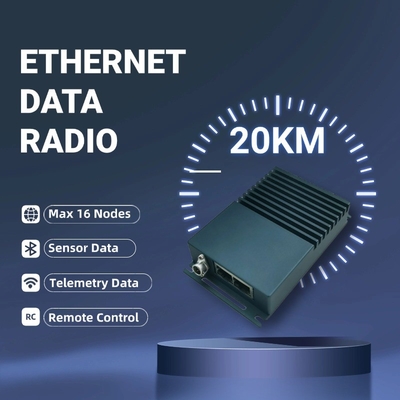 MM27R Lungo raggio 30Mbps Ethernet Data Link DTL per UAV o Drone